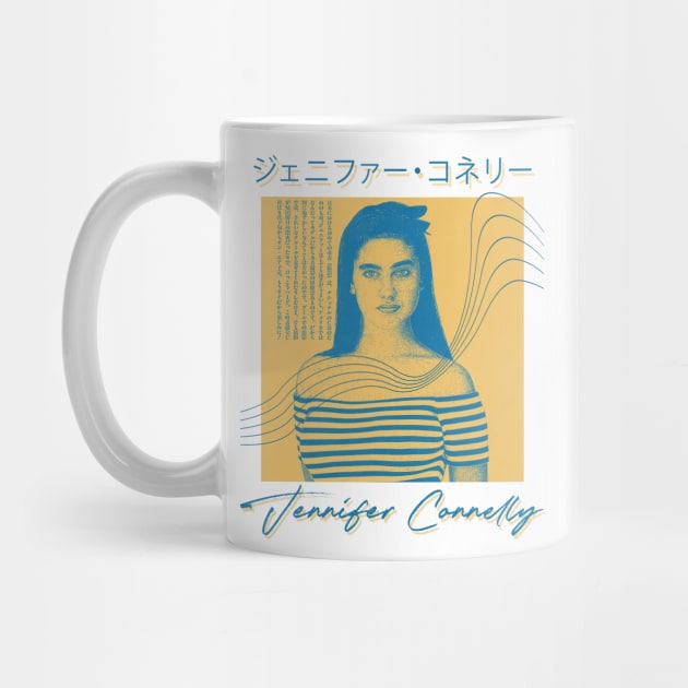 Jennifer Connelly   • Retro Aesthetic Design by unknown_pleasures